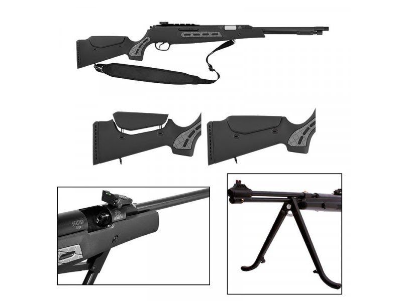 Hatsan Dominator 200S Under Lever Carbine Vortex Air Rifle Black