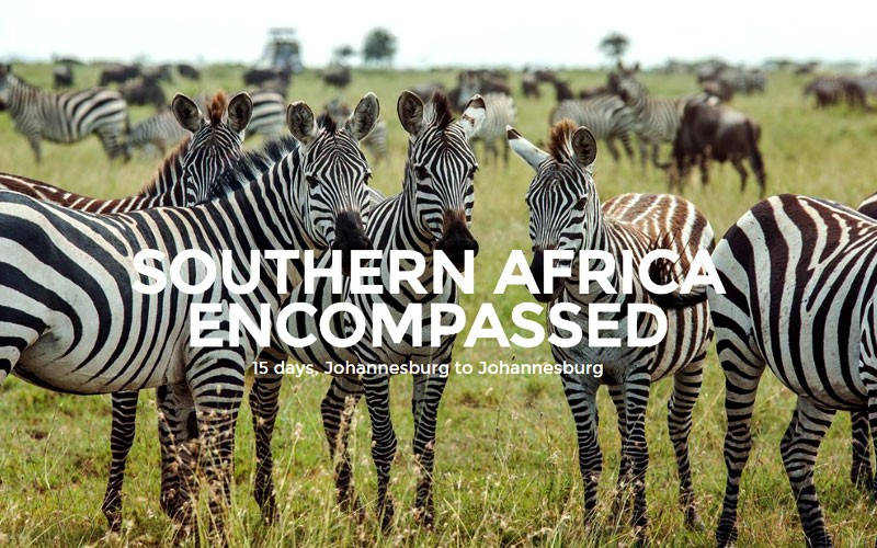 15 Days Southern Africa Encompassed In Botswana, Africa