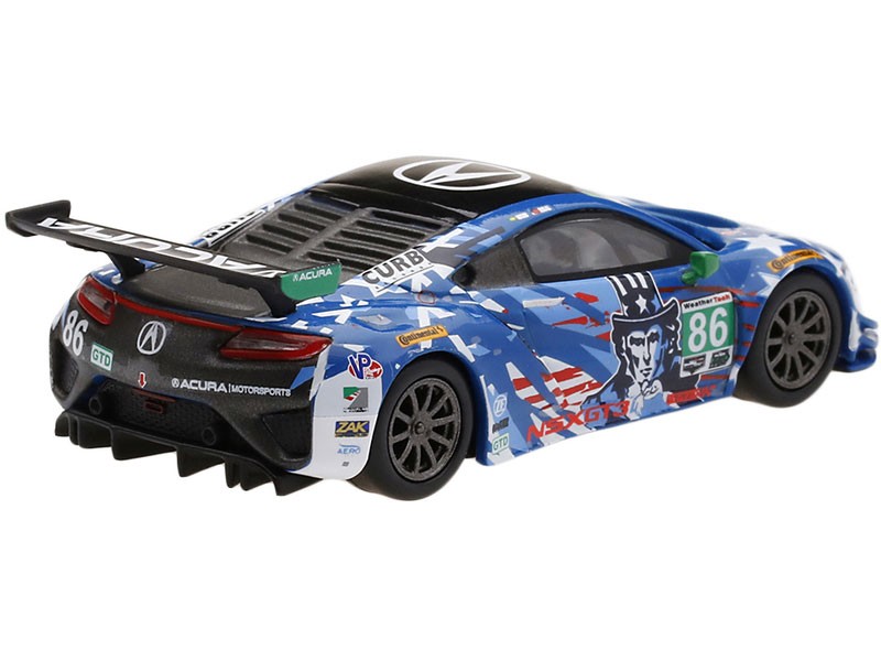 Acura NSX GT3 #86 Uncle Sam Model Car by True Scale Miniatures