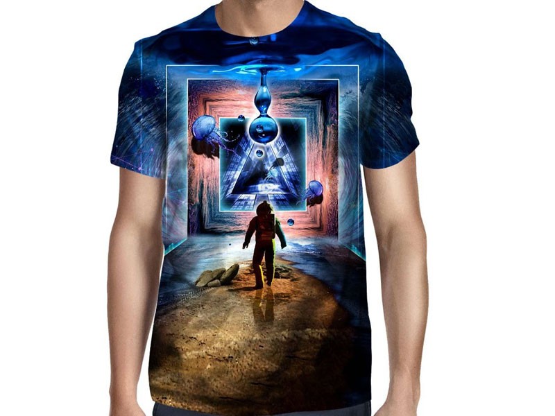 Astronaut Portal To The Beyond T-Shirt For Men