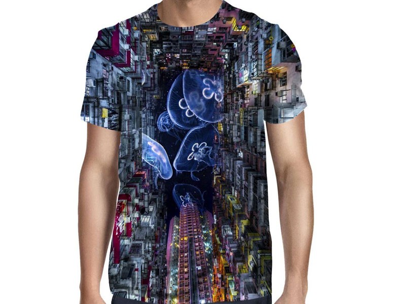 Jellyfish Invasion T-Shirt For Men