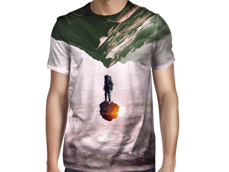 Men's Surreal Astronaut T-Shirt