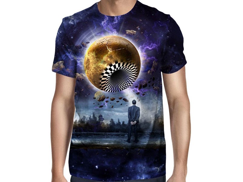 Men's Planetary Hole T-Shirt