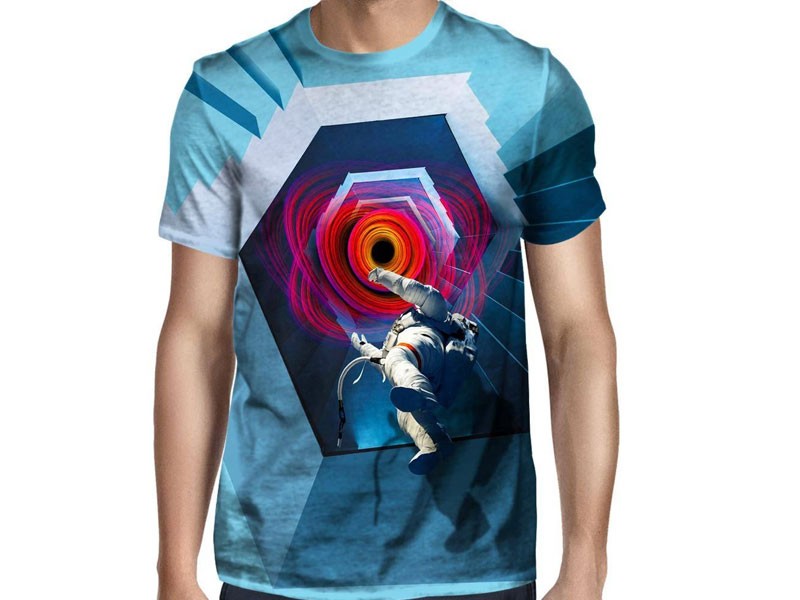 Into The Unknown Astronaut T-Shirt For Men