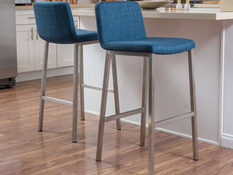 31-Inch Fantasia Fabric Barstool Set of 2