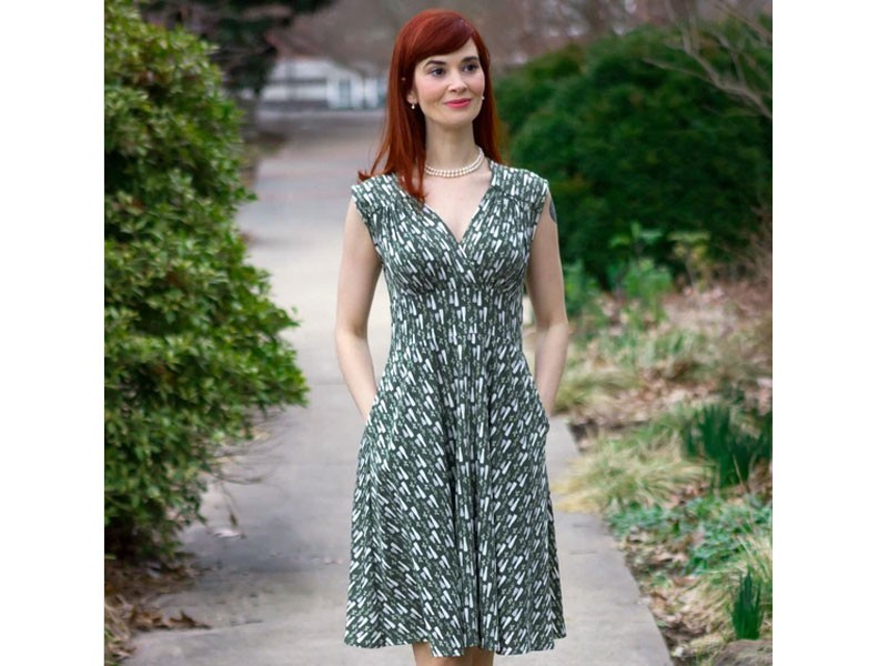 Nora Sage Sprigs Women's Dress