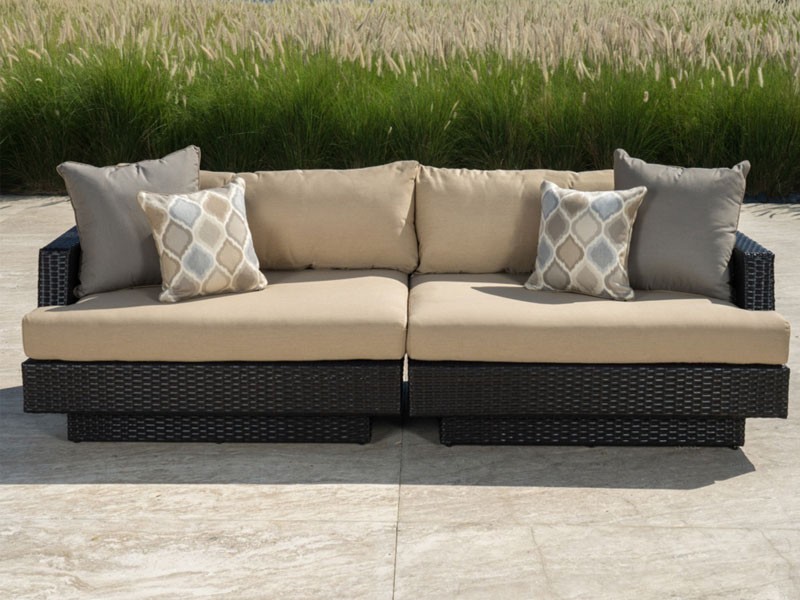 Portofino Comfort 96in Sofa Heather Beige