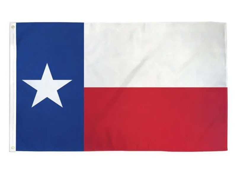 3X5' Poly Blend Texas Flag