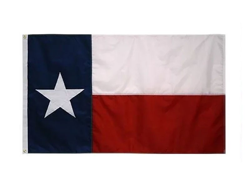 Outdoor Texas Flags