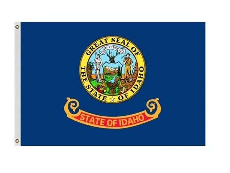 Outdoor Idaho Flags