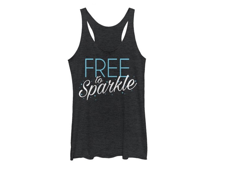 Women's Tank 4th of July Free to Sparkle