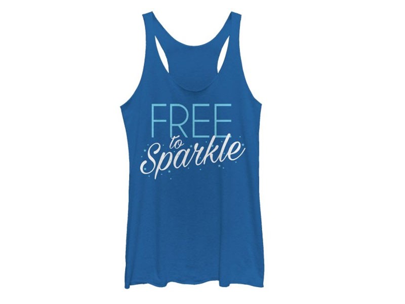 Women's Tank 4th of July Free to Sparkle