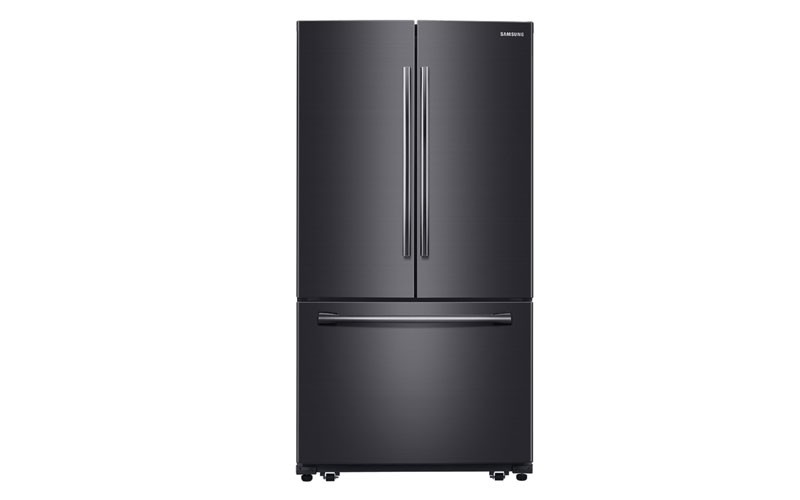 Samsung 25.5-cu ft French Door Refrigerator with Ice Maker (Fingerprint-Resistan