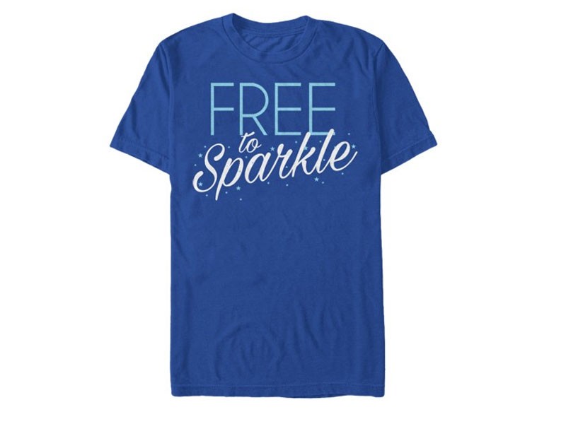 Men's T-shirt 4th of July Free to Sparkle