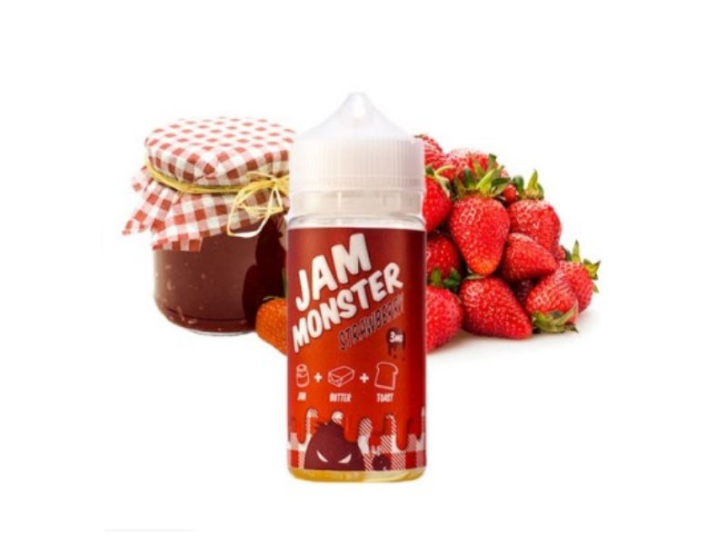 Strawberry Jam E Juice By Jam Monster