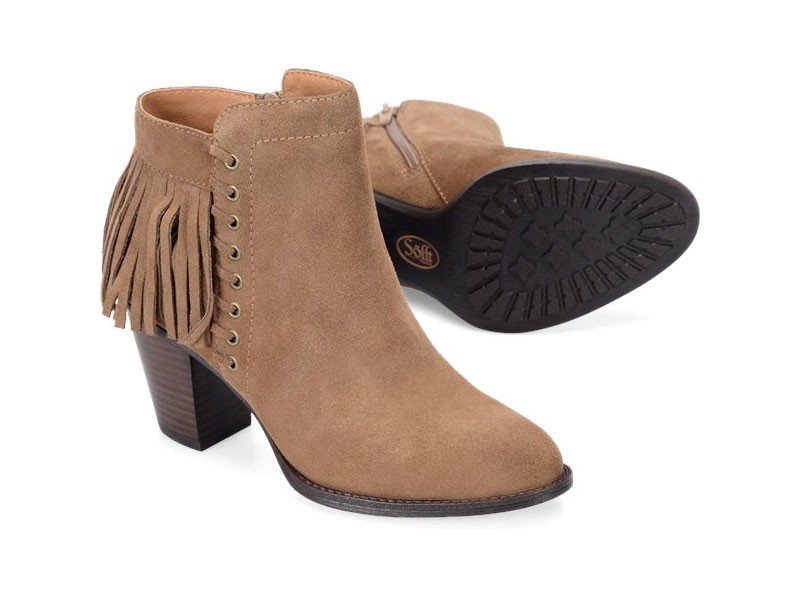 Sofft Women's Sandal Winters Havana Brown Suede