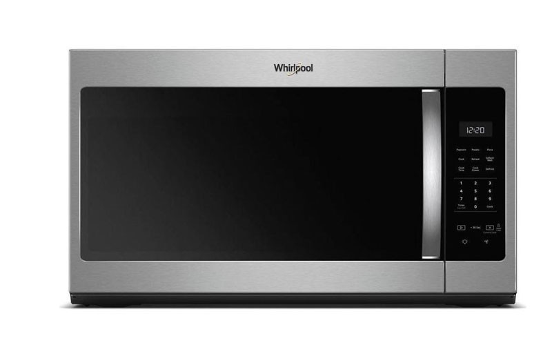 Whirlpool 1.7-cu ft Over-the-Range Microwave (Stainless Steel) (Common: 30-in; A