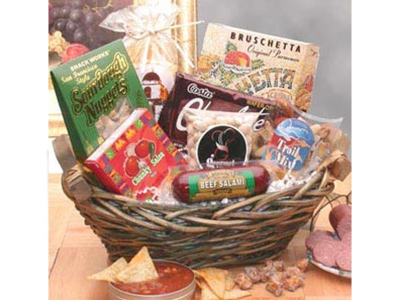 A Trendy Snack Gift Basket