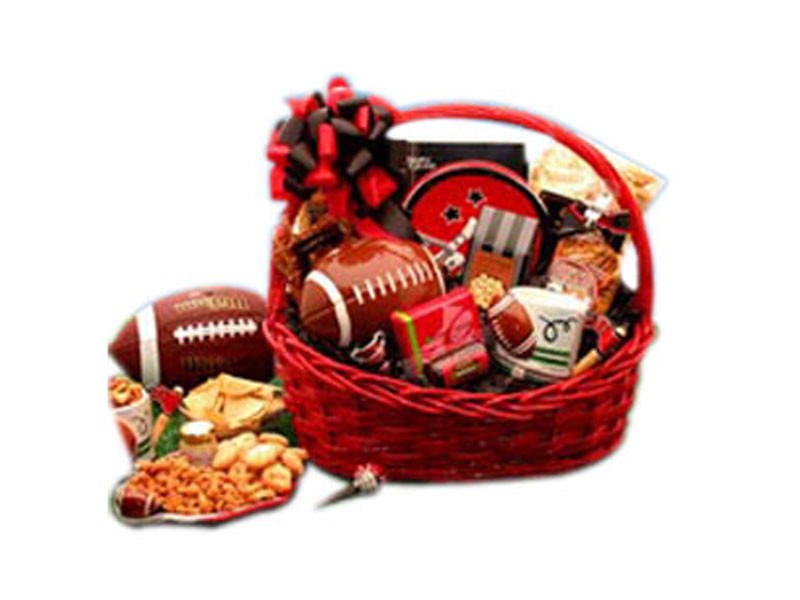 Fanatic Of Football Gift Basket