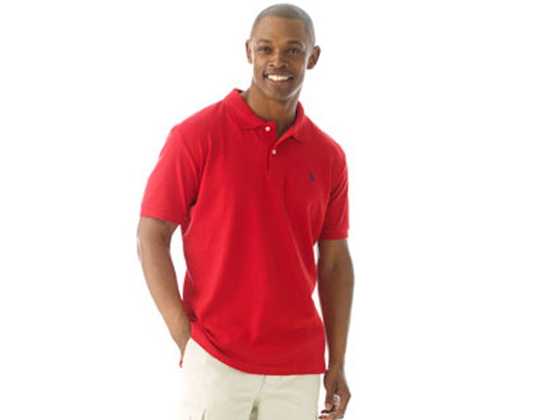 U.S Polo Assn Short Sleeve Pique Shirt For Men