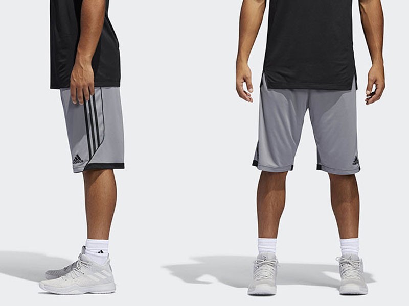 Men's adidas 3G Speed Shorts Grey Black