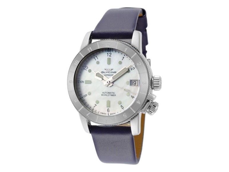 Glycine Airwoman Women's Watch Stainless Steel Case