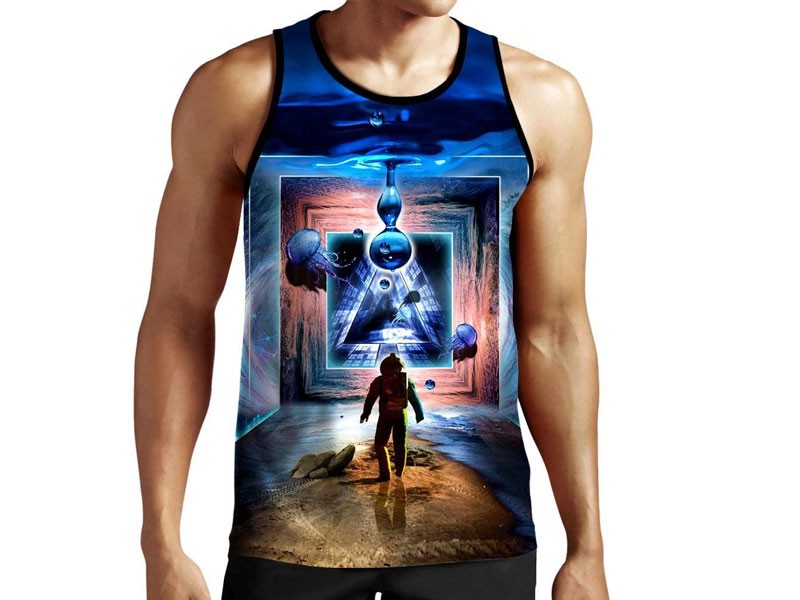 Astronaut Portal To The Beyond Tank Top For Men