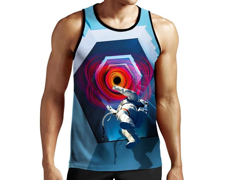 Into The Unknown Astronaut Men's Tank Top