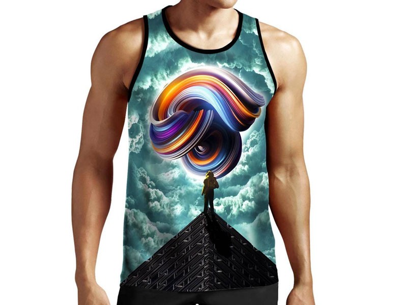 Astronaut Matter Tank Top For Men