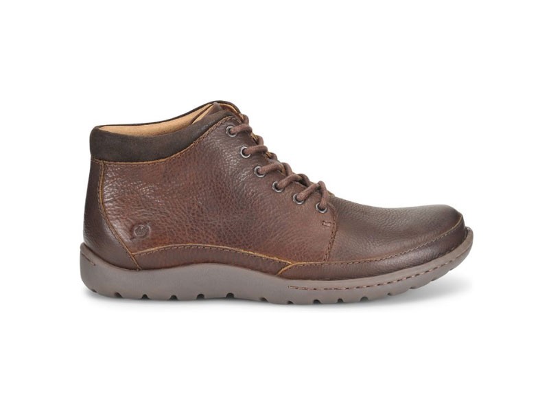 Born NIgel Men's Brown Dark Brown Combo Boots