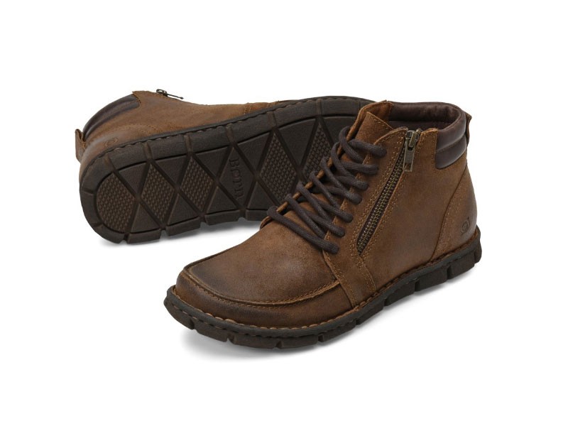 Born Berkel In Noix Distressed Boots For Men