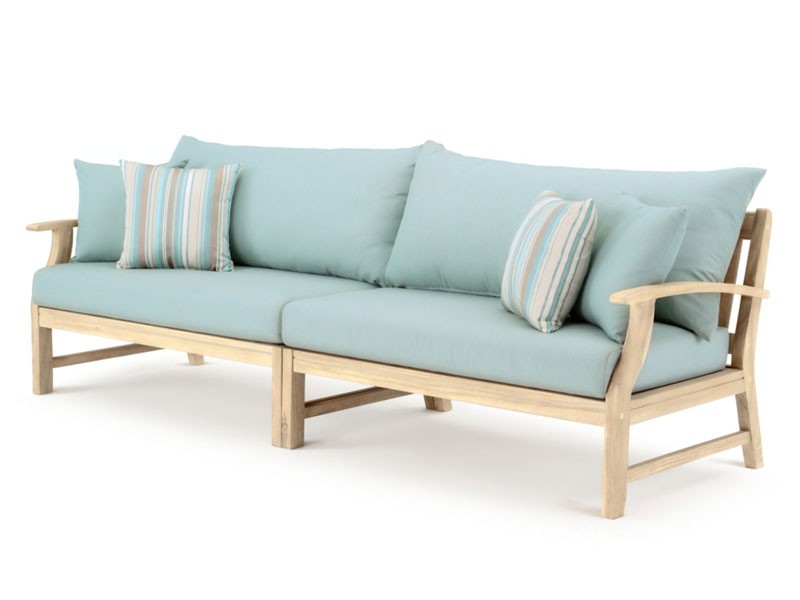 Kooper 96in Sofa Bliss Blue