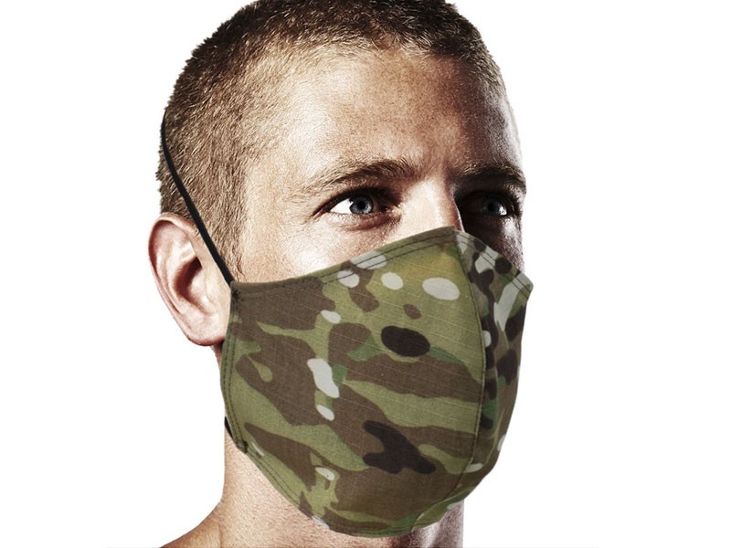 OCP Face Mask Treated Ripstop with Head Bands