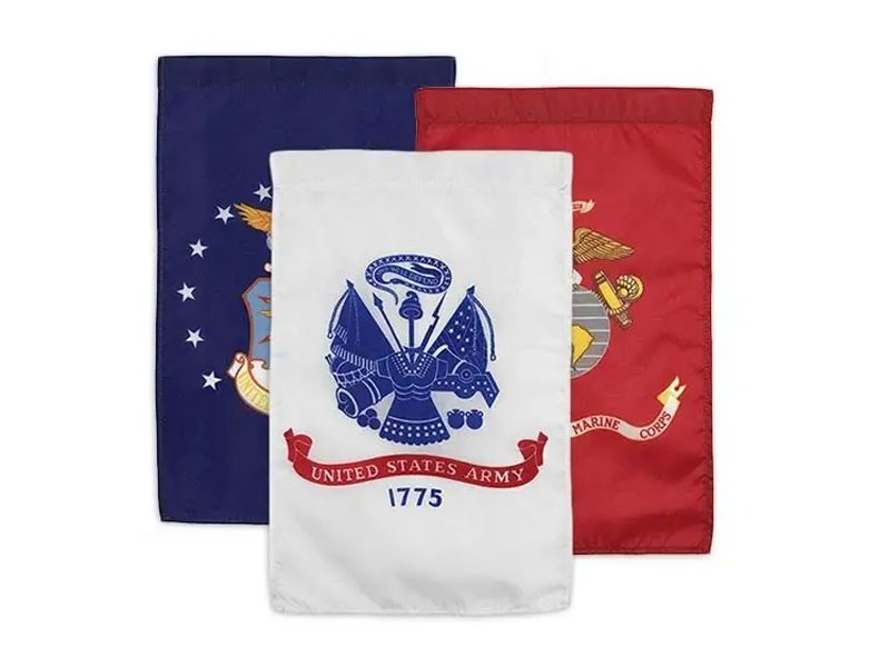 Military Branch Garden Flags