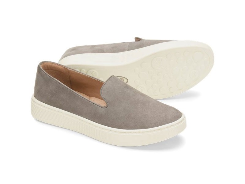 Somers Slip On Snare Grey Women's Casual Shoe