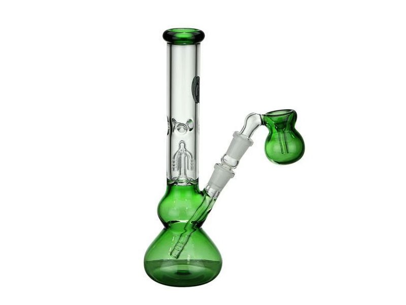 Basil Bush Mini Tree Percolated Glass Bong