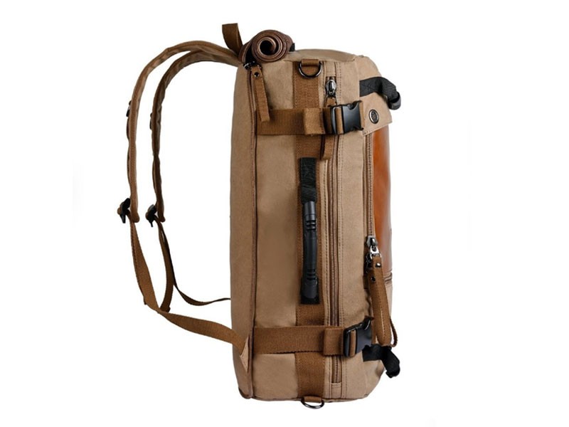 Patagonia All Purpose Canvas & PU Leather Day Backpack For Men