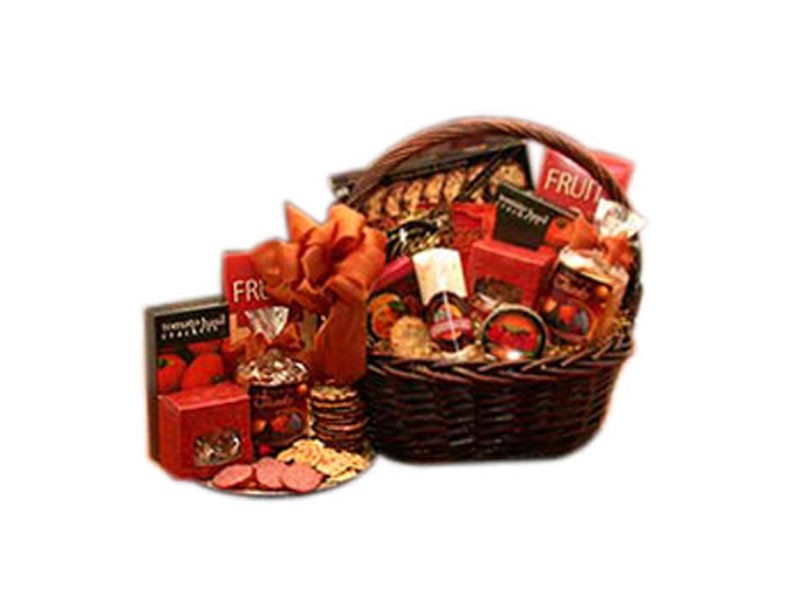 A Grand World Of Thanks Gourmet Gift Basket