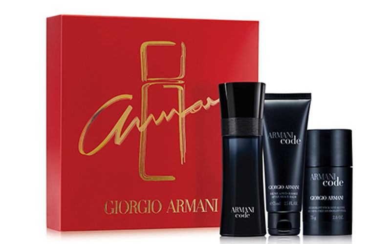 ARMANI CODE FOR MEN BY GIORGIO ARMANI GIFT SET