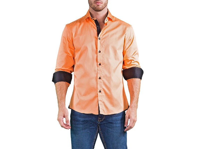 Geraint Long-Sleeve Button Up Shirt For Men