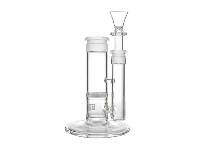 Grav Labs 7 Stax Straight Base w Disc Perc Clear