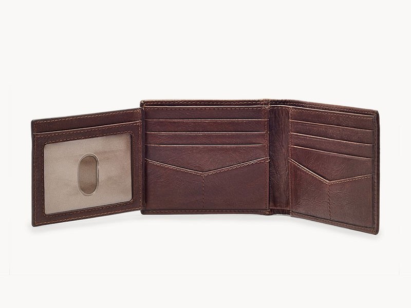 Ingram RFID Bifold with Flip ID Men's Wallet