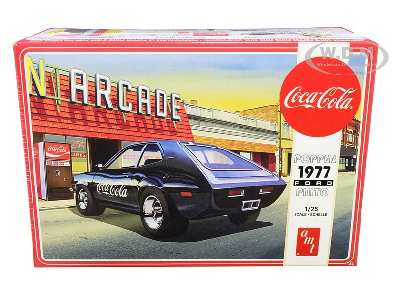 Skill 3 Model Kit 1977 Ford Pinto Popper with Vending Machine Coca-Cola