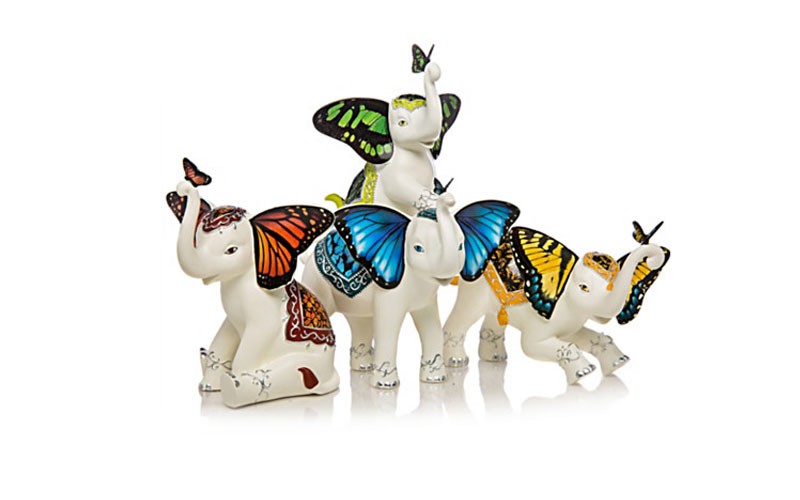 Wings Of Enchantment Elephant Figurine Collection