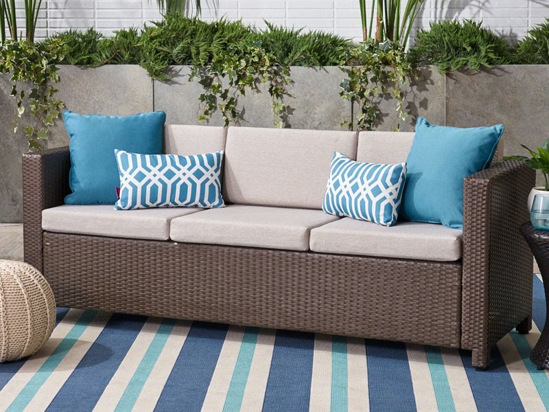 Cony Outdoor Wicker 3 Seater Sofa