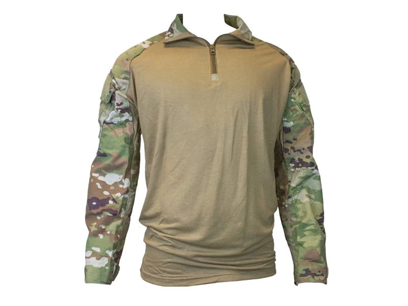 Ocp Scorpion Combat Shirt 1/4 Zip Berry Compliant