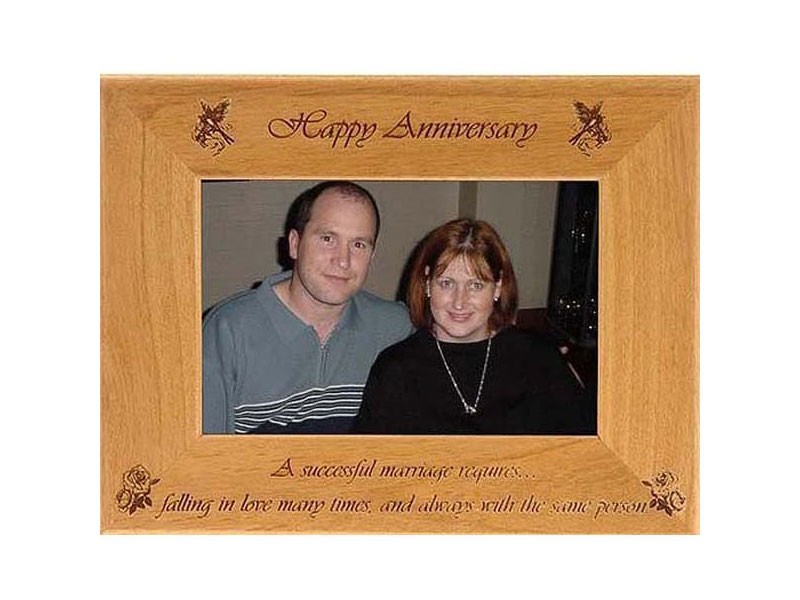 Happy Anniversary Photo Frame