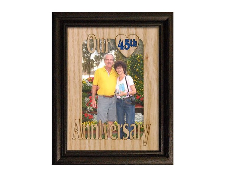 45th Anniversary Sapphire Frame