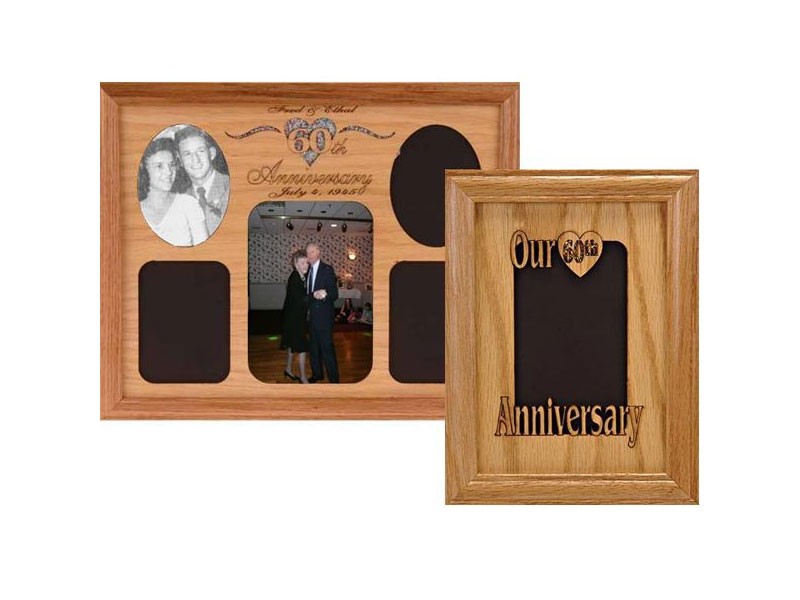 Anniversary 60th Diamond Frame