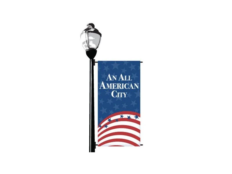 All American City Street Banner